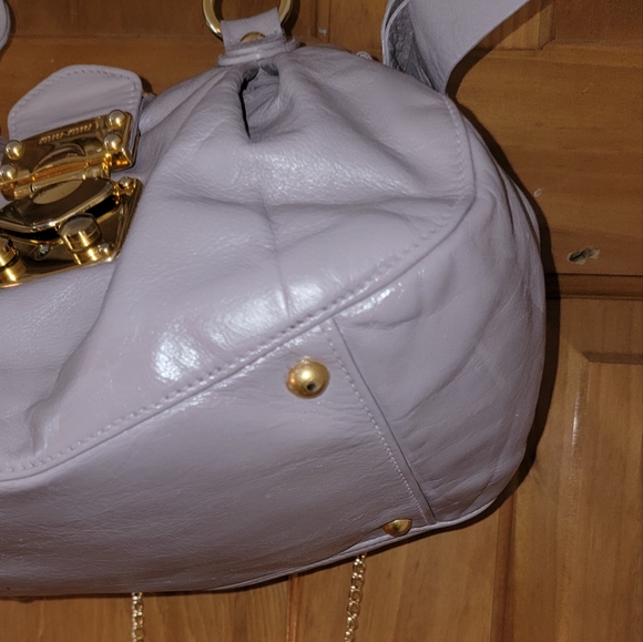 Miu Miu ( PRADA) SMALL BOW BAG AND WALLET AUTHENTIC ,2 FOR  1 SET!! - Picture 6 of 15